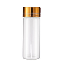 Prócaí Stórála Gloine le Cláir Óirphlátáilte 4oz 10 Pacáiste