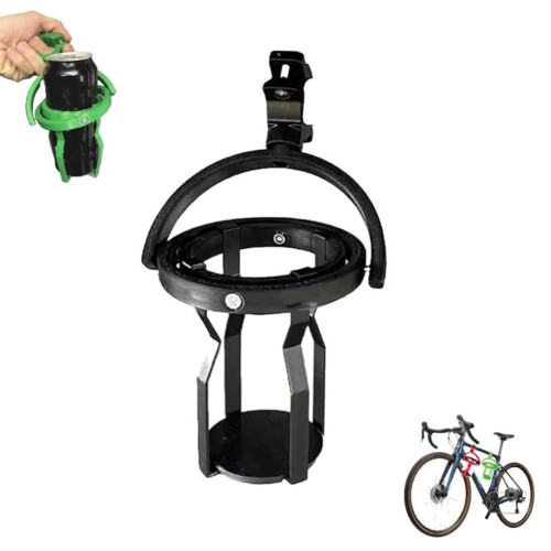 Motorcycle Gyroscopic Cup Holder Adjustable Self-Leveling
