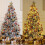 Flocked Pre-lit Christmas Tree LED 17.72 inch 1
