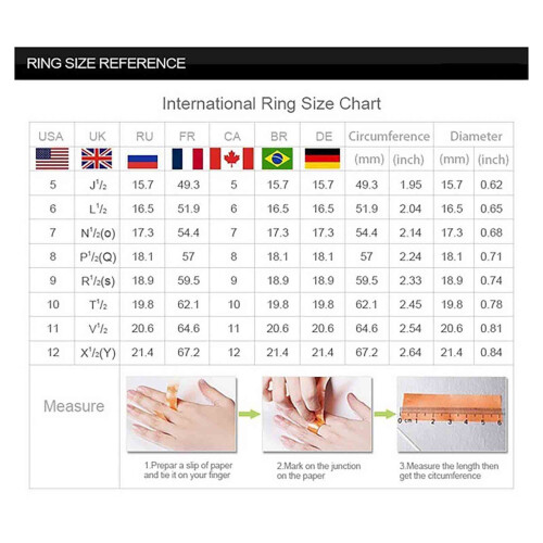 Hartvormige zirkonia ring voor dames (1 stuk) 1