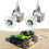 17mm 3-stud front wheel hub bearing flange for 5in 1