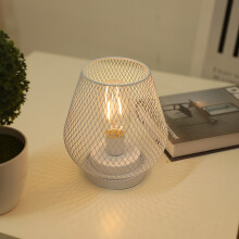 Φανάρι LED Vintage Μεταλλικό Κλουβί Πακέτο 2 Ζεστών Φωτιστικών