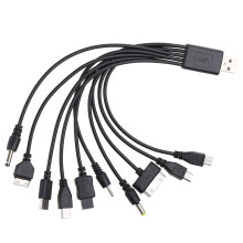 Cavo di ricarica USB-C 10 in 1 da 20 cm