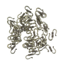 Antique S Hook Clasp Connector 21x14mm 50 pcs