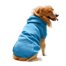 Hunde-Hoodie-Pullover, warmer Wintermantel mit Leinenöffnung und