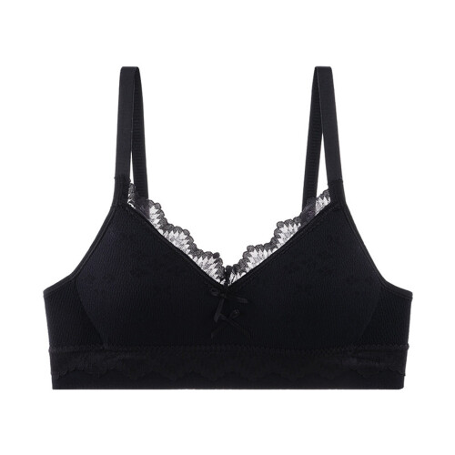 Teen Girls Bras Comfortable Breathable Fixed Cup Thin
