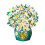 3D Handmade Pop-Up Vase Card with Paper Flowers 1