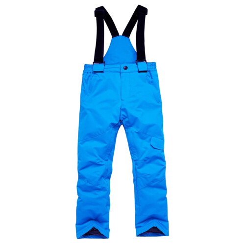 Kids Snow Bib Pants Royal Blue S 1