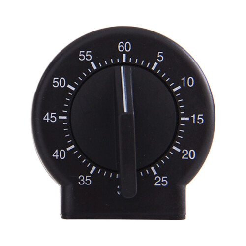 Wind Up Timer Visual 60-Minute Single Chime 1 Ct