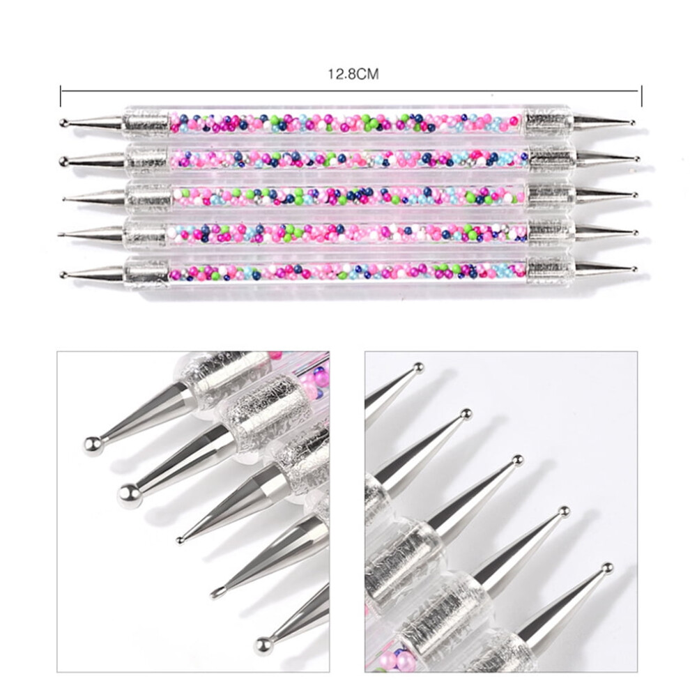 Nail Art Pen Brush Set 5 Pieces