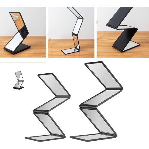 Nishomee Folding Mirror 360 Haircutting Makeup 2 pcs