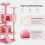 Cat Tree Tower for Indoor Cats 54 Inch Multi-Level 6