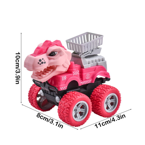 Dinosaur Excavator Toy Construction Vehicle with Movable 2
