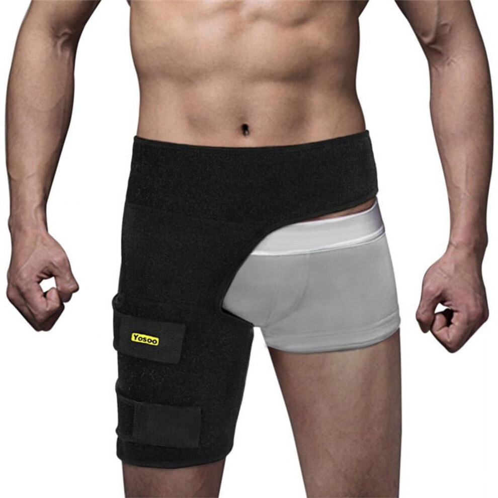 Groin Brace Wrap Adjustable Thigh Support 1pc