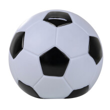 Sports-Themed Piggy Bank Basketball Football Coin Container