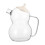 Snowman Borosilicate Glass Kettle with Handle, Stovetop 1