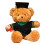 Graduation Bear Plush with Gown Cap Diploma 14 inch 1