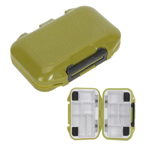 Fishing Lure Bait Storage Box Waterproof Multi-Compartment