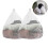 Sacs à linge en filet avec cordon de serrage, blancs, lot de 2 1