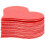 Heart-Shaped Blank Cards for Valentine's Day 100 pcs 1