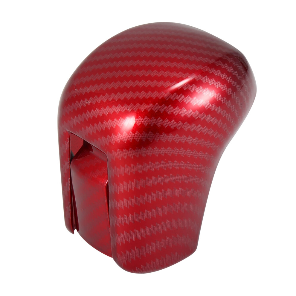 Honda Civic 10Th Gen Gear Shift Cover Abs Carbon Fiber Red 959110551943