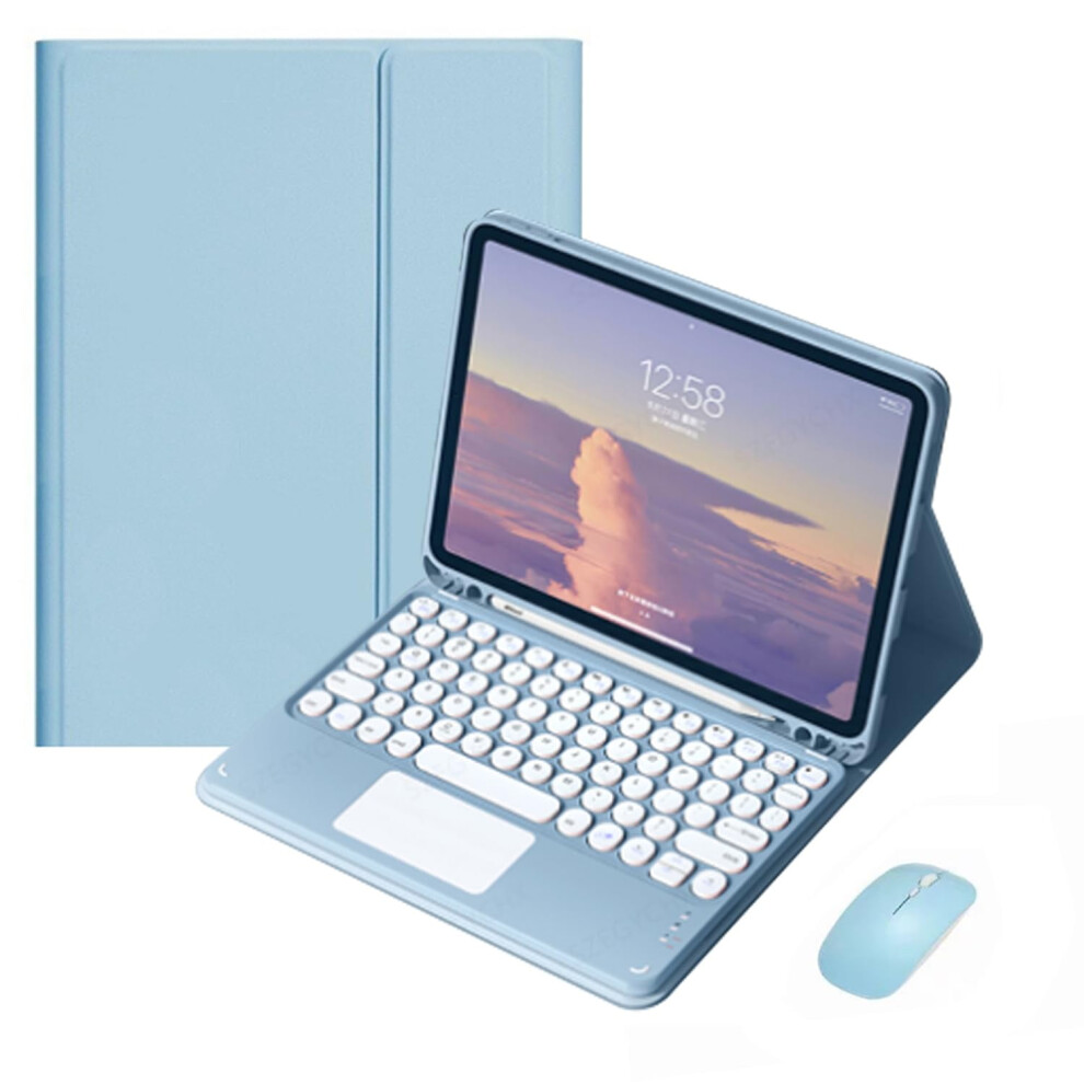 Touchpad Keyboard Case For Ipad 10.2 Inch (2021Â2019 941196108845