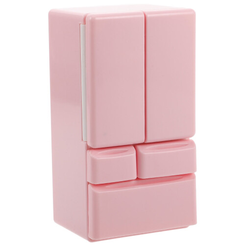 Ensemble laveuse et sécheuse miniatures en plastique pour maison de poupée (1 ensemble)