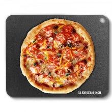 Pizza Steel Plate 13.5x10x0.25 inch Pre-Seasoned Carbon