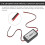 Car Rear View Camera Power Relay Capacitor Filter Connector 1