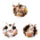 Easter Rabbit and Flower Window Stickers 3 Sheets 1