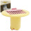Shower Drain Trap Valve Rust-Resistant Detachable Mesh 1