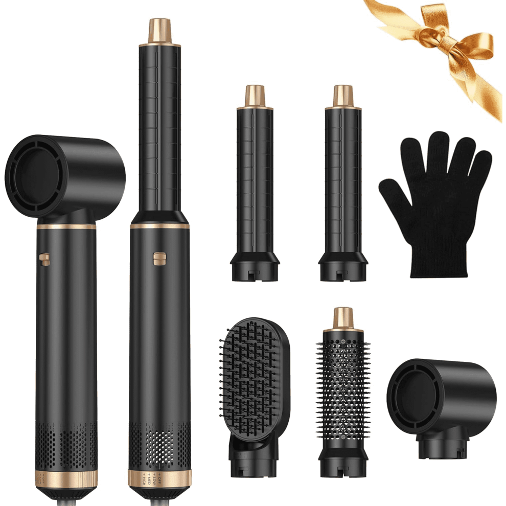 Airbrush 5-in-1 hair styler with dryer brush