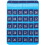 Classroom Organizer Pocket Chart Blue Cloth Iron 10 Pockets 1