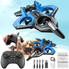 RC Foam Airplane Drone with Altitude Hold and LED Lights