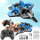 RC Foam Airplane Drone with Altitude Hold and LED Lights 1