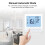 Wall-Mounted Thermostat White LCD with Child Lock 2
