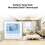 Wall-Mounted Thermostat White LCD with Child Lock 3