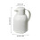 Glass Insulated Hot Kettle White Large Capacity 1