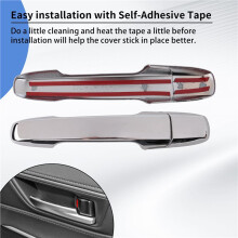 Chrome Door Handle Cover Trim Decorator Sticker Exterior Accessories for Avanza Premio Veloz 2022+