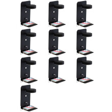 10X Applique de Lecture avec Port USB Chargeant la Lampe de Chevet Créative avec Interrupteur -Noir