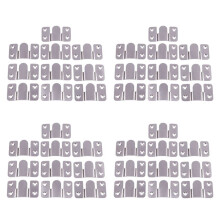 Moebel Eingeteilt Sperre Art Sofa Anschluss 40pcs Silber-Ton