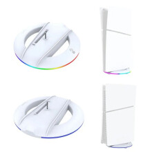 Ipega for PS5 SLIM Game Console No Power Vertical Dock Stand Universal Digital Optical Drive Multi-Function Stand
