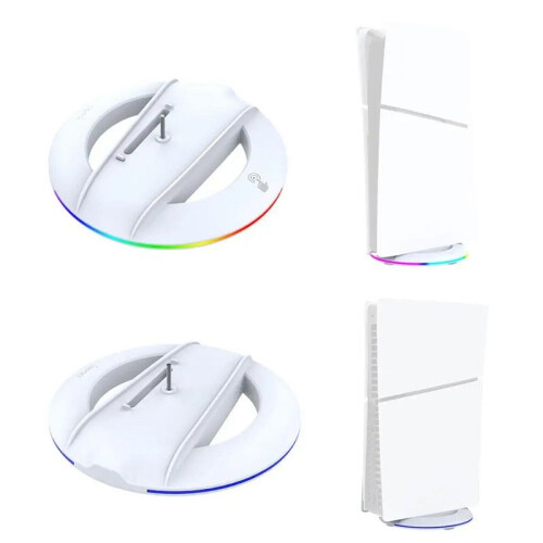 Ipega for PS5 SLIM Game Console No Power Vertical Dock Stand Universal Digital Optical Drive Multi-Function Stand