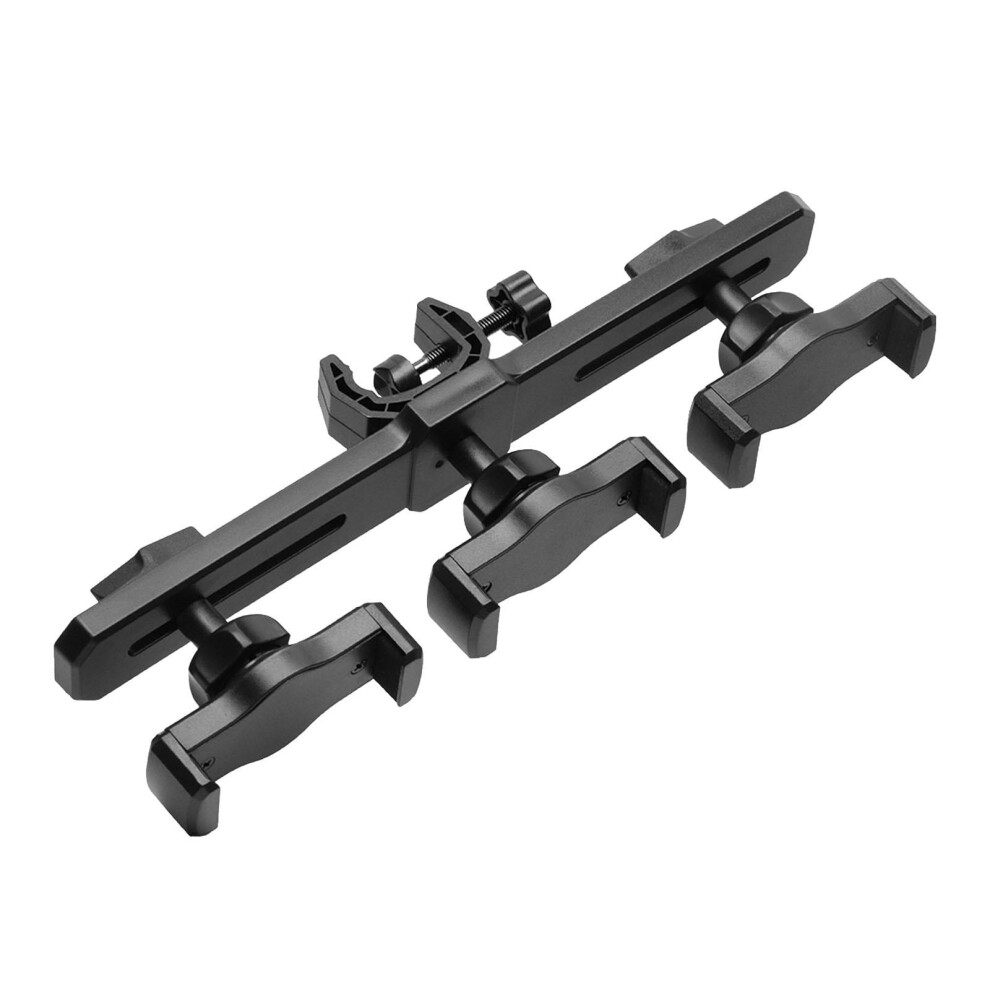 Smartphone Holder Mount Adapter For Tripods Triple Position 902370255182