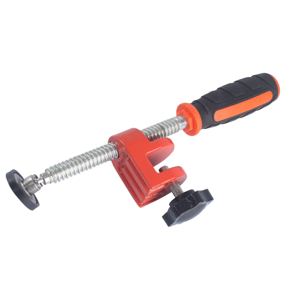 Rosenice F Clamps Carbon Steel Red 2 Pcs 9.3X0.8x0.6 In 959110552797