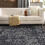 Hallway Runner Rug Black 2 ft x 6 ft Non-Slip Washable 3