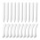 20 Pcs Bone Folder Tool - Plastic Bone Folder Paper for Card Making, Leather Cards, DIY Handmade Burnishing, Bookbinding 1