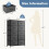 Fabric Dresser with 10 Drawers Grey 3