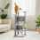 EDX Cat Tree Tower 54 inch Light Gray Multi-Level 4