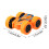 Double-Side Stunt Graffiti Car Toy with Rubber Tires and 2